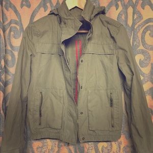 Banana Republic Green Utility Jacket Size M